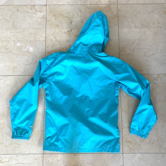 North Face Blue/Green 14-16 Sz Large Windbreaker - Picture 6 of 6